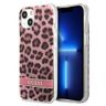 Guess GUHCP13MHSLEOP iPhone 13 / 14 / 156.1" różowy/pink hardcase Leopard na NearMe.pl