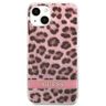 Guess GUHCP13MHSLEOP iPhone 13 / 14 / 156.1" różowy/pink hardcase Leopard na NearMe.pl