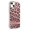 Guess GUHCP13MHSLEOP iPhone 13 / 14 / 156.1" różowy/pink hardcase Leopard na NearMe.pl