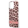 Guess GUHCP13LHSLEOP iPhone 13 Pro / 13 6,1" różowy/pink hardcase Leopard na NearMe.pl