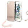 Guess GUOHCI8H4STP iPhone SE 2022 / SE 2020 / 7/ 8 różowy/pink hardcase 4G Print Strap na NearMe.pl