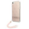 Guess GUOHCI8H4STP iPhone SE 2022 / SE 2020 / 7/ 8 różowy/pink hardcase 4G Print Strap na NearMe.pl