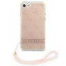 Guess GUOHCI8H4STP iPhone SE 2022 / SE 2020 / 7/ 8 różowy/pink hardcase 4G Print Strap na NearMe.pl