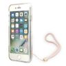 Guess GUOHCI8H4STP iPhone SE 2022 / SE 2020 / 7/ 8 różowy/pink hardcase 4G Print Strap na NearMe.pl