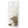 Guess GUOHCPXGLHFLGO iPhone X/Xs gold/złoty hard case Glitter Charms na NearMe.pl