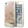 Guess GUHCI8LFLSD iPhone SE 2022 / SE 2020 / 7 / 8 złoty/gold hardcase Paisley Liquid Glitter na NearMe.pl