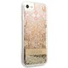 Guess GUHCI8LFLSD iPhone SE 2022 / SE 2020 / 7 / 8 złoty/gold hardcase Paisley Liquid Glitter na NearMe.pl