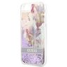 Guess GUHCI8LFLSU iPhone SE 2022 / SE 2020 / 7 / 8 fioletowy/purple hardcase Flower Liquid Glitter na NearMe.pl