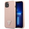 Guess GUHCP13SPSATLP iPhone 13 mini 5,4" różowy/pink hardcase SaffianoTriangle Logo na NearMe.pl