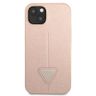 Guess GUHCP13SPSATLP iPhone 13 mini 5,4" różowy/pink hardcase SaffianoTriangle Logo na NearMe.pl