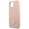 Guess GUHCP13SPSATLP iPhone 13 mini 5,4" różowy/pink hardcase SaffianoTriangle Logo na NearMe.pl