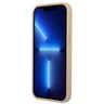 Guess GUHCP13SPSATLE iPhone 13 mini5,4" beżowy/beige hardcase SaffianoTriangle Logo na NearMe.pl