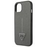 Guess GUHCP13MPSATLG iPhone 13 / 14 / 156.1" srebrny/silver hardcase SaffianoTriangle Logo na NearMe.pl