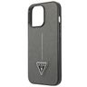 Guess GUHCP13LPSATLG iPhone 13 Pro / 13 6,1" srebrny/silver hardcase SaffianoTriangle Logo na NearMe.pl