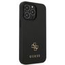 Guess GUHCP13LPS4MK iPhone 13 Pro / 13 6,1" czarny/black hardcase Saffiano 4G Small Metal Logo na NearMe.pl