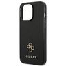 Guess GUHCP13LPS4MK iPhone 13 Pro / 13 6,1" czarny/black hardcase Saffiano 4G Small Metal Logo na NearMe.pl