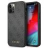 Guess GUHCP12MG4GFGR iPhone 12 / 12 Pro6,1" szary/grey hard case 4G Metal Gold Logo na NearMe.pl