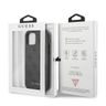 Guess GUHCP12LG4GFGR iPhone 12 Pro Max6,7" szary/grey hard case 4G Metal Gold Logo na NearMe.pl
