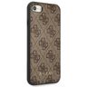 Guess GUHCI8G4GFBR iPhone SE 2022 / 2020 / 7 / 8 brązowy/brown hard case 4G Metal Gold Logo na NearMe.pl