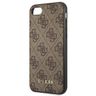 Guess GUHCI8G4GFBR iPhone SE 2022 / 2020 / 7 / 8 brązowy/brown hard case 4G Metal Gold Logo na NearMe.pl