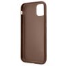 Guess GUHCN61G4GFBR iPhone 11 / Xr 6,1"brązowy/brown hard case 4G Metal Gold Logo na NearMe.pl