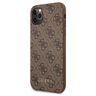 Guess GUHCN58G4GFBR iPhone 11 Pro 5,8"brązowy/brown hard case 4G Metal Gold Logo na NearMe.pl