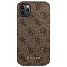 Guess GUHCN58G4GFBR iPhone 11 Pro 5,8"brązowy/brown hard case 4G Metal Gold Logo na NearMe.pl