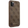 Guess GUHCN58G4GFBR iPhone 11 Pro 5,8"brązowy/brown hard case 4G Metal Gold Logo na NearMe.pl