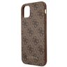 Guess GUHCN58G4GFBR iPhone 11 Pro 5,8"brązowy/brown hard case 4G Metal Gold Logo na NearMe.pl
