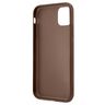 Guess GUHCN58G4GFBR iPhone 11 Pro 5,8"brązowy/brown hard case 4G Metal Gold Logo na NearMe.pl