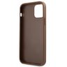 Guess GUHCP12MG4GFBR iPhone 12 / 12 Pro 6,1" brązowy/brown hard case 4G Metal Gold Logo na NearMe.pl