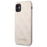 Guess GUHCN61G4GFPI iPhone 11 / Xr 6,1"różowy/pink hard case 4G Metal Gold Logo na NearMe.pl