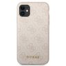 Guess GUHCN61G4GFPI iPhone 11 / Xr 6,1"różowy/pink hard case 4G Metal Gold Logo na NearMe.pl