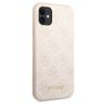 Guess GUHCN61G4GFPI iPhone 11 / Xr 6,1"różowy/pink hard case 4G Metal Gold Logo na NearMe.pl