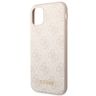 Guess GUHCN61G4GFPI iPhone 11 / Xr 6,1"różowy/pink hard case 4G Metal Gold Logo na NearMe.pl