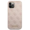 Guess GUHCP12MG4GFPI iPhone 12 / 12 Pro6,1" różowy/pink hard case 4G Metal Gold Logo na NearMe.pl