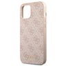 Guess GUHCP12MG4GFPI iPhone 12 / 12 Pro6,1" różowy/pink hard case 4G Metal Gold Logo na NearMe.pl