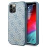 Guess GUHCP12MG4GFBL iPhone 12 / 12 Pro6,1" niebieski/blue hard case 4G Metal Gold Logo na NearMe.pl