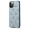 Guess GUHCP12MG4GFBL iPhone 12 / 12 Pro6,1" niebieski/blue hard case 4G Metal Gold Logo na NearMe.pl