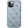 Guess GUHCP12MG4GFBL iPhone 12 / 12 Pro6,1" niebieski/blue hard case 4G Metal Gold Logo na NearMe.pl