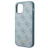 Guess GUHCP12MG4GFBL iPhone 12 / 12 Pro6,1" niebieski/blue hard case 4G Metal Gold Logo na NearMe.pl