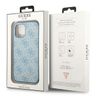 Guess GUHCP12MG4GFBL iPhone 12 / 12 Pro6,1" niebieski/blue hard case 4G Metal Gold Logo na NearMe.pl