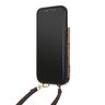 Guess GUHCP12MCB4GB iPhone 12 / 12 Pro 6,1" brązowy/brown hardcase 4G Crossbody Cardslot na NearMe.pl