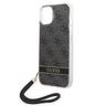 Guess GUOHCP14SH4STK iPhone 14 / 15 / 136.1" czarny/black hardcase 4G Print Strap na NearMe.pl