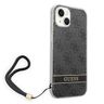 Guess GUOHCP14MH4STK iPhone 14 Plus/ 15 Plus 6.7" czarny/black hardcase 4G Print Strap na NearMe.pl