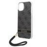 Guess GUOHCP14MH4STK iPhone 14 Plus/ 15 Plus 6.7" czarny/black hardcase 4G Print Strap na NearMe.pl