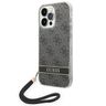 Guess GUOHCP14LH4STK iPhone 14 Pro 6,1" czarny/black hardcase 4G Print Strap na NearMe.pl