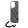 Guess GUOHCP14LH4STK iPhone 14 Pro 6,1" czarny/black hardcase 4G Print Strap na NearMe.pl