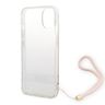 Guess GUOHCP14SH4STP iPhone 14 / 15 / 136.1" różowy/pink hardcase 4G Print Strap na NearMe.pl