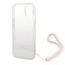 Guess GUOHCP14MH4STP iPhone 14 Plus / 15 Plus 6.7" różowy/pink hardcase 4G Print Strap na NearMe.pl